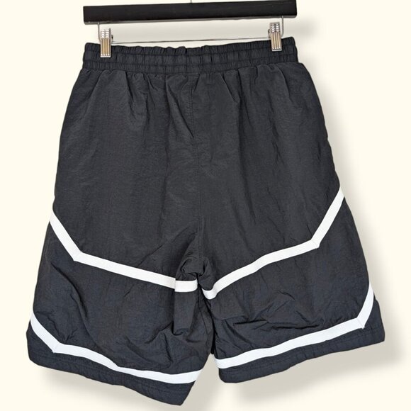 (2/$20) Nike B&W Swim Trunks - Picture 2 of 5